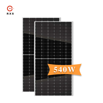 Efisiensi Tinggi Mono Solar Power Panel 540W BIPV Bifacial PV Modules