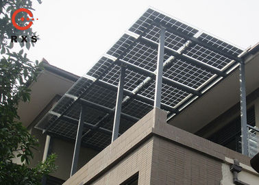 Perumahan 10KW On Grid Tata Surya Mudah Dipasang Untuk Atap / Tanah