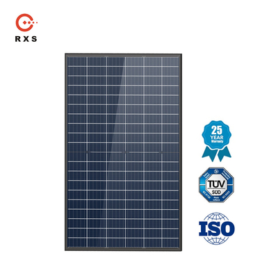 275W Poly Solar Cells Modul PV Polikristalin Jenis Transparan Kaca Dilapisi Pembersih Diri Ganda