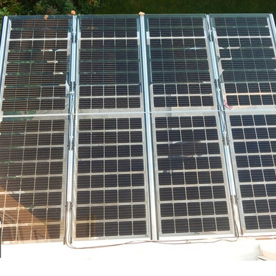 Panel Surya Mono BIPV 250watt 310w Kaca Bifacial Modul PV Atap Rumah