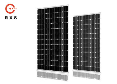 Panel Surya Mono Black 350W, Panel Surya Komersial 24V Dengan LID Rendah