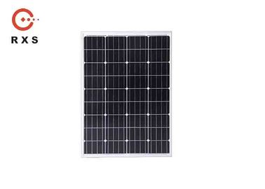 Sel Surya Ukuran Kustom 12 V, Panel Surya Monocrystalline 85 Watt Umur 25 Tahun