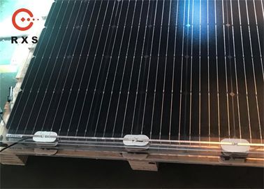 Bifacial All Black Solar Panel, Monocrystalline Pv Solar Panel Dengan Junction Box