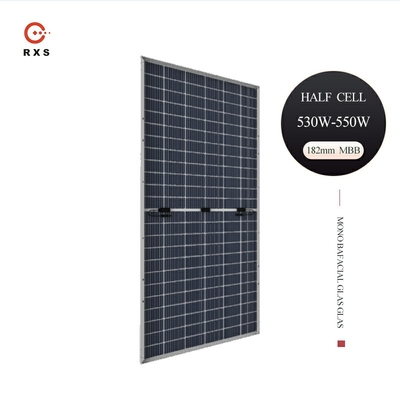 Eropa Stock BIPV Solar Panels 500W 550W Solar Roofing Shingles